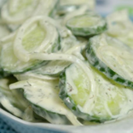 Crisp Cucumber Salad