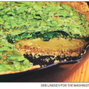 Skillet Spinach and Chive Quiche