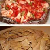 Fruit Salsa w/ Cinnamon Sugar Chips
