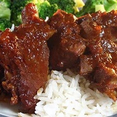 Slow cooker Melt-In-Your-Mouth Barbecued Ribs (Robin Miller)