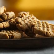 1-2-3 Chewy Peanut Butter Cookies