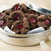 Chocolate-Raspberry Thumbprints