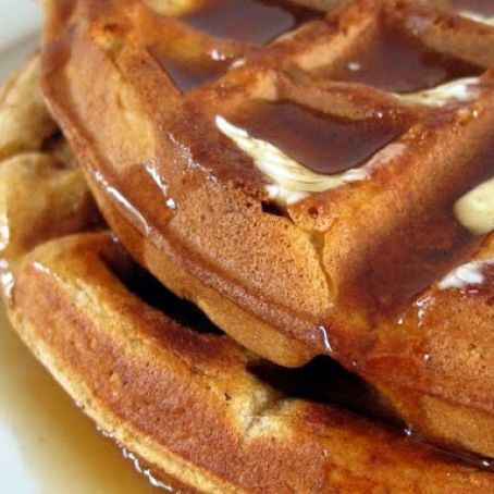 Breakfast: Pumpkin Waffles