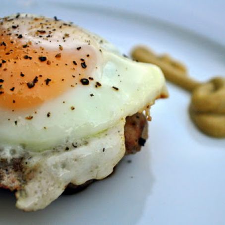 Brkfst:  Egg Over Easy Over Meat