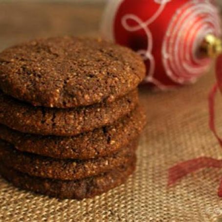 cookie - Big & Soft Paleo Ginger Molasses Cookies
