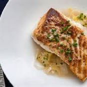 Pan Seared Halibut