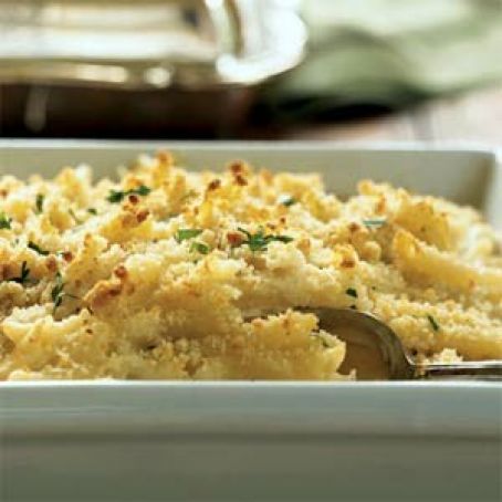 Fontina and Mascarpone Baked Pasta