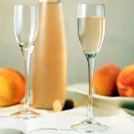 Peach, Honey and Cardamom Wine Cordial