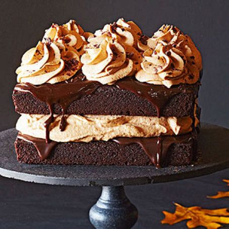 Chocolate Pumpkin Cake
