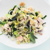 Fake Chicken and Lemon Couscous Salad