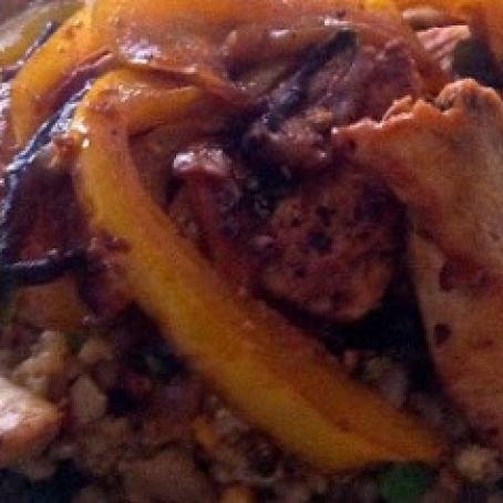 Thai Chicken Stirfry and Fried Rice, Hold the Lettuce