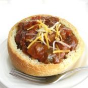 Bread Bowls with Chili