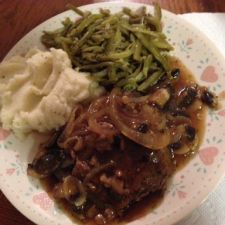 Salisbury Steak with Mushrooms