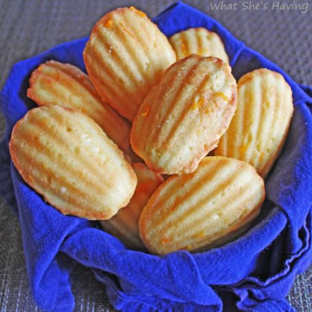 Orange Madeleines