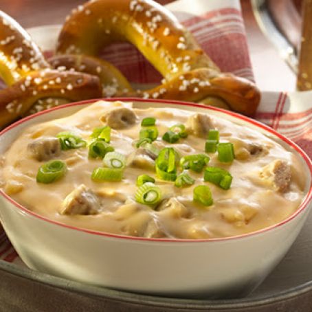 4 State Cheddar Beer and Brat Dip