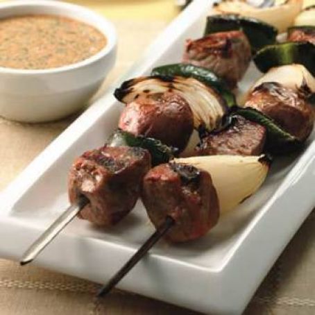 Steak & Potato Kebabs