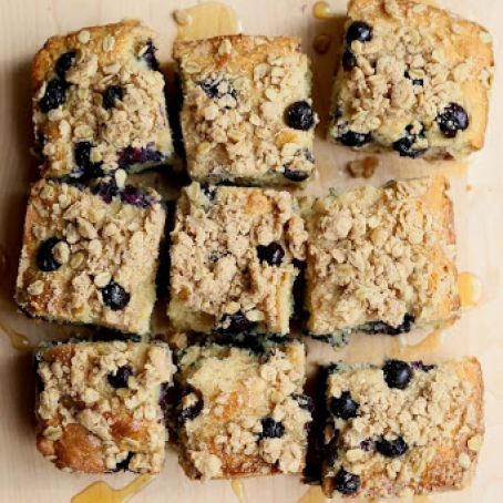 Lemon Blueberry Coffee Cake, GF