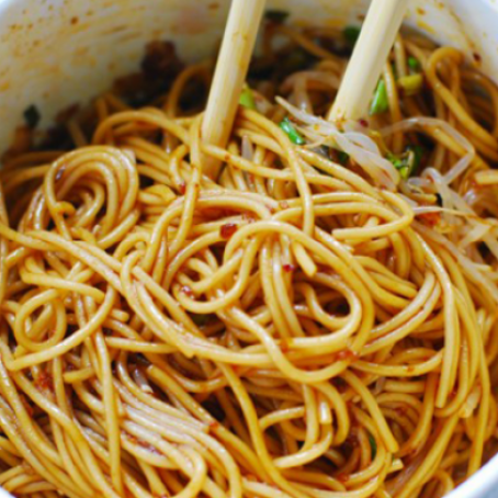 Spicy Si Chuan fried noodle