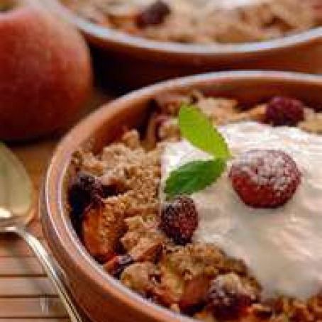 Apple-Raspberry Crisp