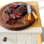 Balsamic-marinated Skirt Steak