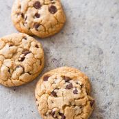 Thick and Chewy Chocolate Chip Cookies