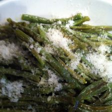 Roasted Parmesan Green Beans