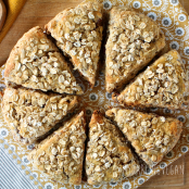 Date Oatmeal Scones