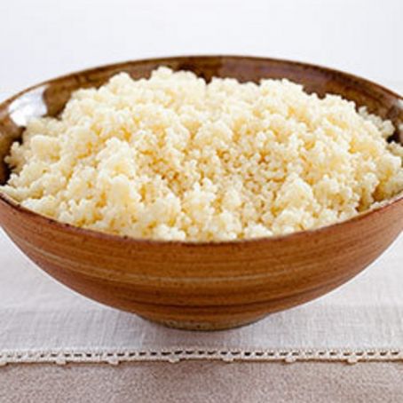 ATK Couscous with Shallots, Garlic, and Almonds