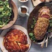Leek-Crusted Beef Tenderloin