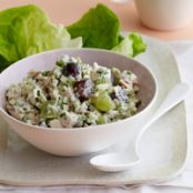Chicken Salad with Blue Cheese and Grapes