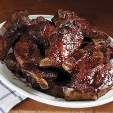 Braised Country-Style Pork Ribs with Mustard-Beer Sauce