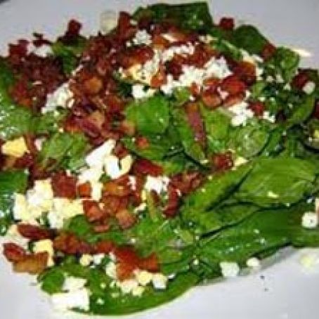 Wilted Spinach Salad