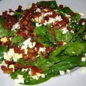 Wilted Spinach Salad