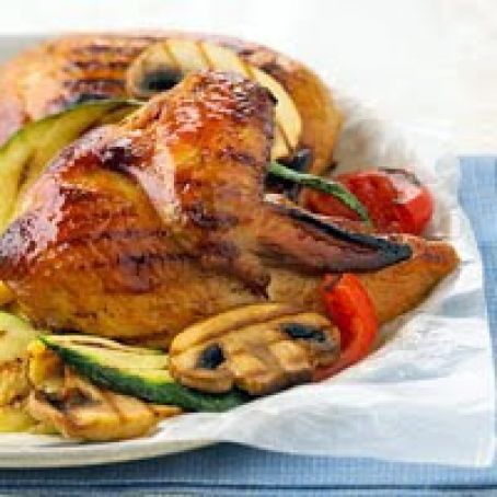 Honey-Dijon Barbecued Chicken