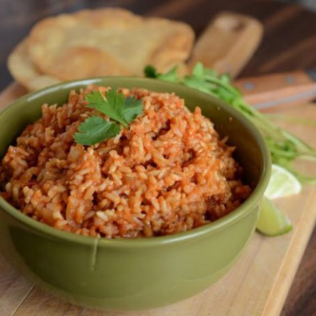 Easy Spanish Rice in the Rice Cooker
