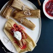 Burnt Strawberry Tamales
