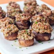 Sausage-Stuffed Mushrooms
