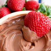 Healthy Chocolate And Strawberries