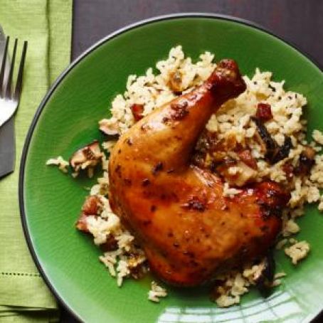 Hoisin Glazed Roast Chicken