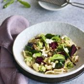 VEG*****Penne with Mixed Greens and Goat Cheese