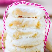 Glazed Lemon Sugar Cookies