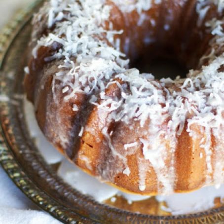 Coconut Cream Bundt Cake