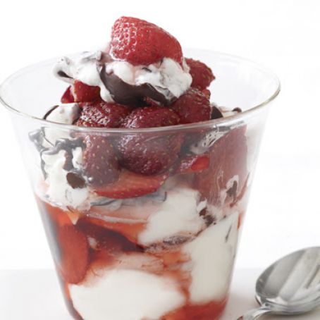 Berry-Chocolate Fools