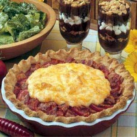Tomato Bacon Pie