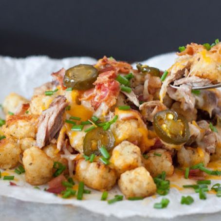 Ultimate Barbecue Tater Tot Nachos
