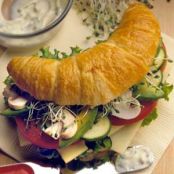 Vegetarian Croissant