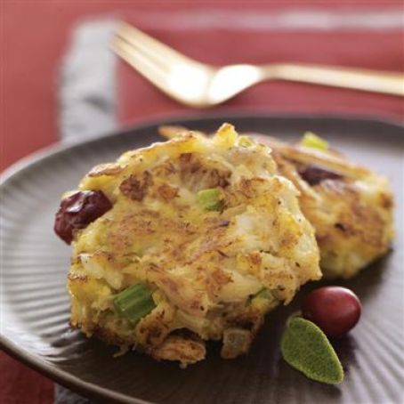 Cranberry-Sage-Mini-Crab-Cakes