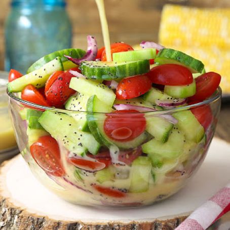 Cucumber Tomato Salad