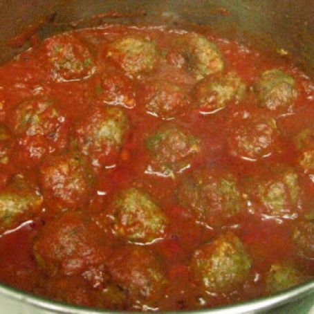 Meatballs in Italian classico