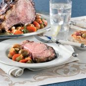 Horseradish-Crusted Rib Roast